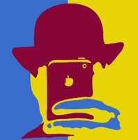 Pixels at an exhibition